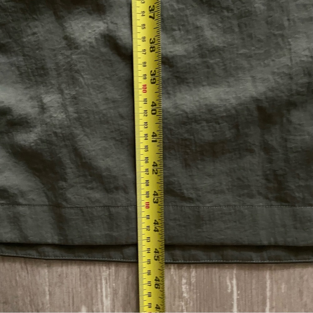 Lululemon Lightweight Collared A-Line Coat Jacket in Grey Sage (green grey) - Picture 10 of 11